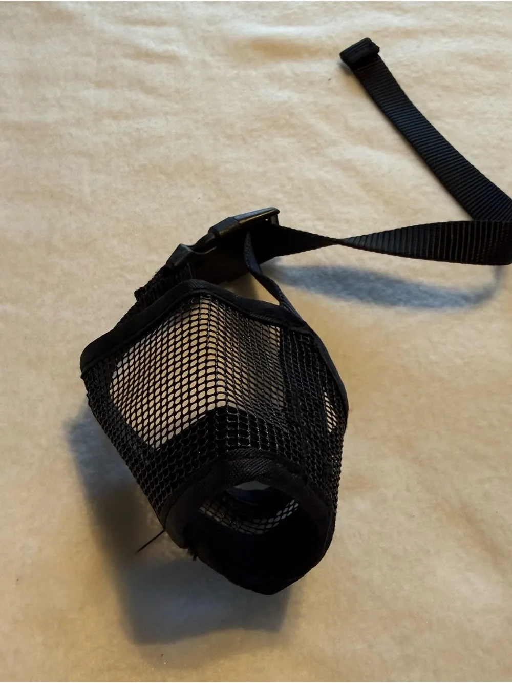 Good2Go Black Mesh Dog Muzzle Size Small Adjustable Pet Safety Muzzle